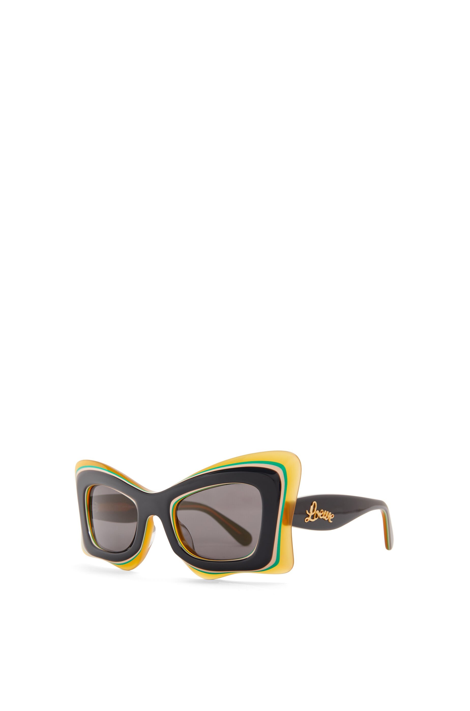 Multilayer Butterfly sunglasses in acetate - 3