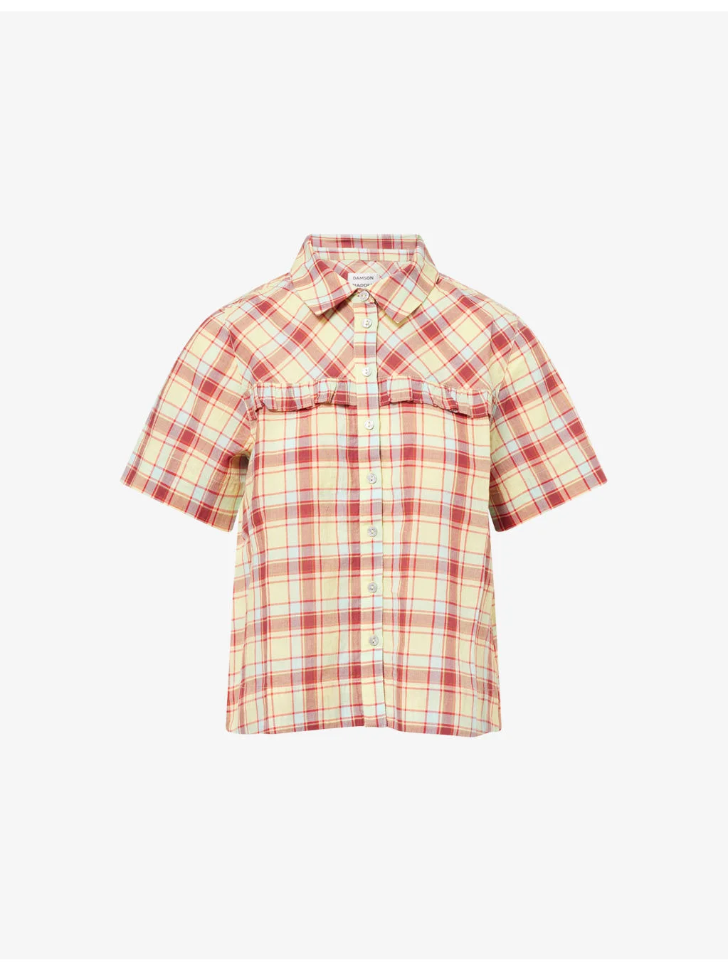 Tomboy Checked-Print Cotton Shirt - 1