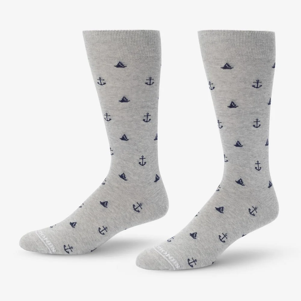 Anchors Dress Socks - 1