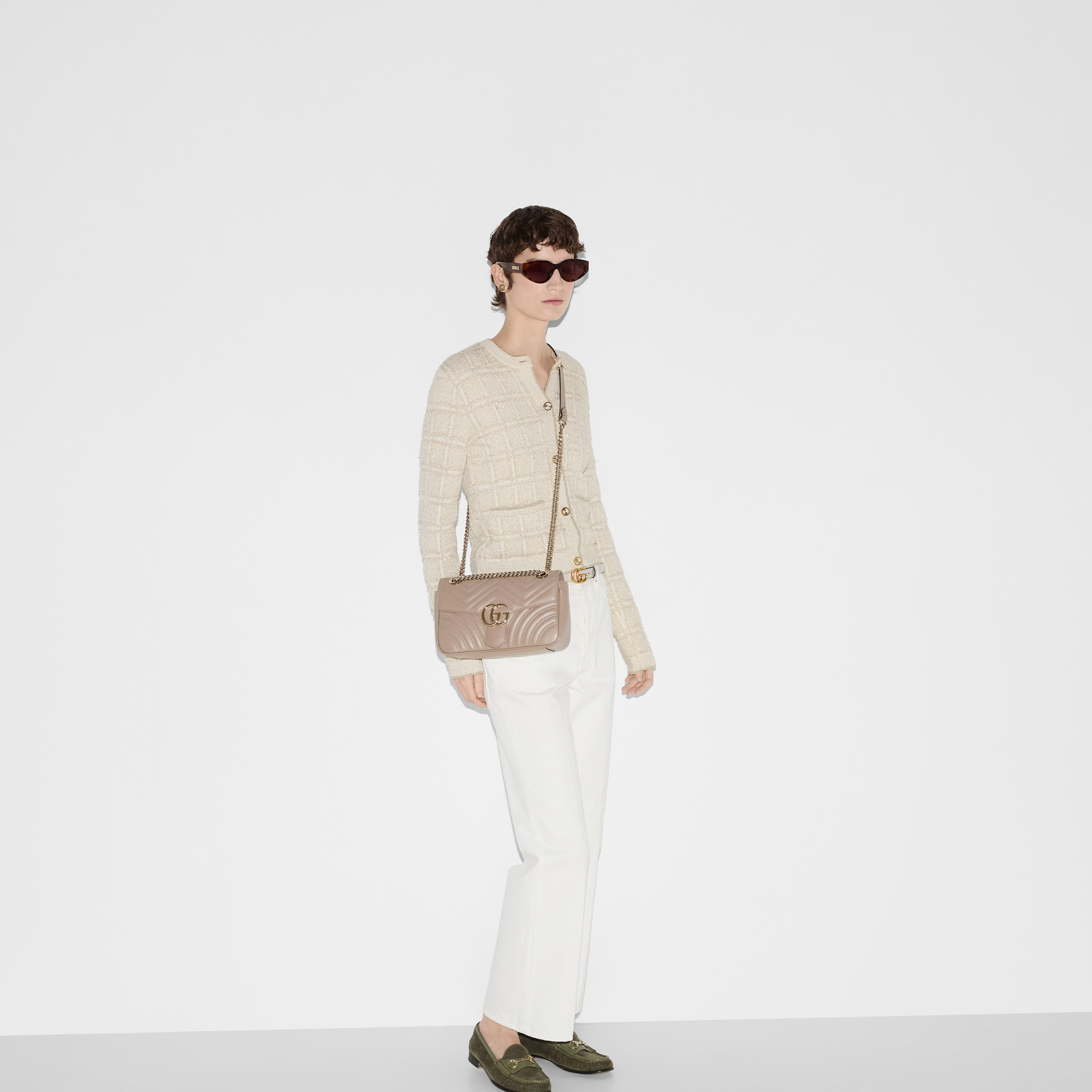 GG Marmont small shoulder bag - 4