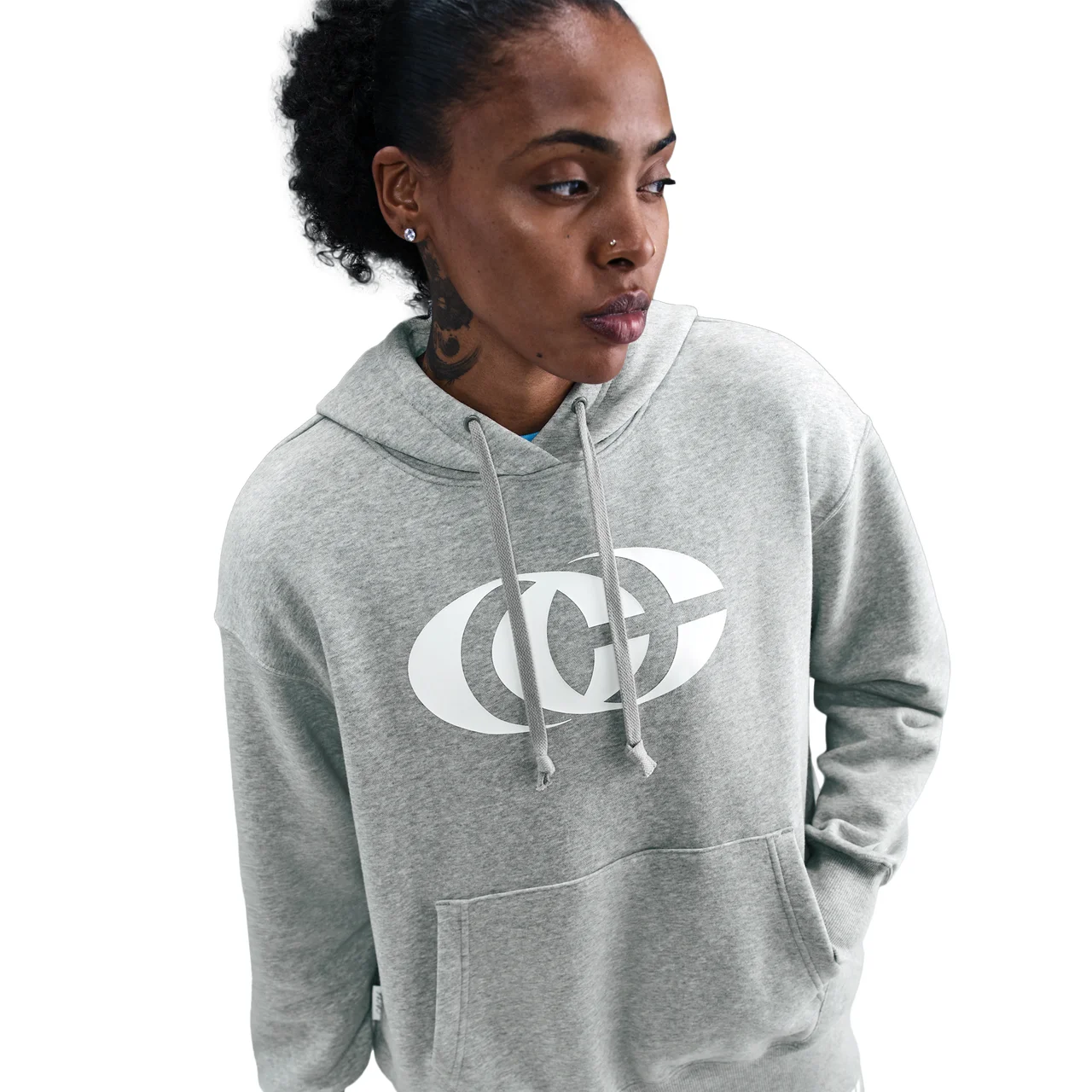 Nike Womens Nike CC Fleece Pull Over Essentials Hoodie - 1
