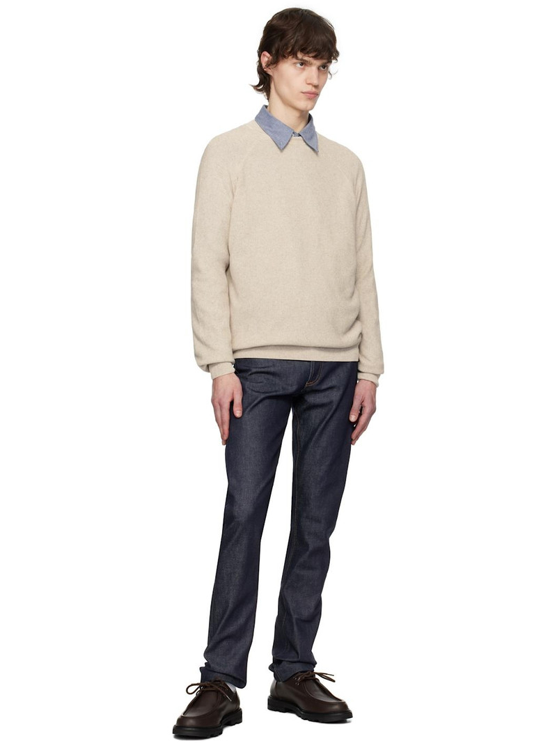 A.P.C. Beige Florian Sweater outlook
