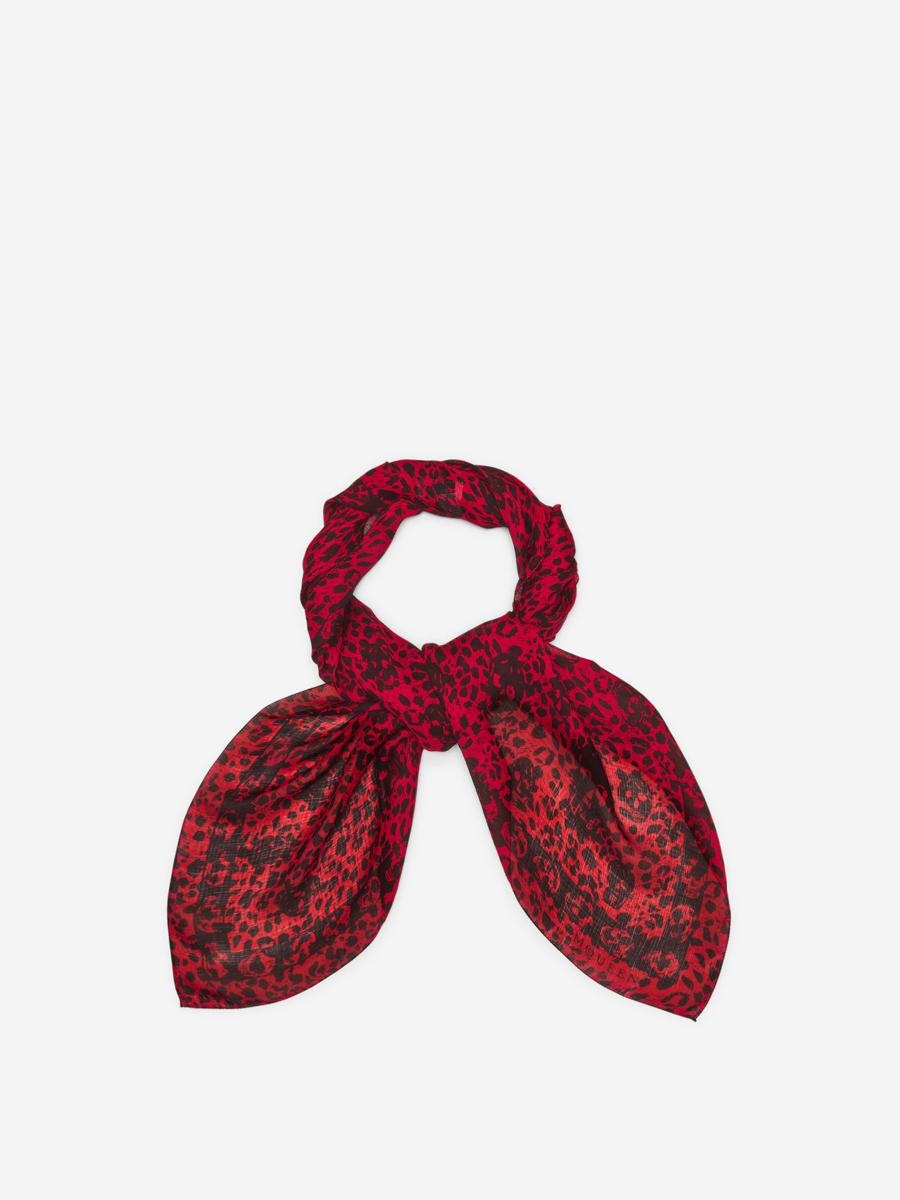 Alexander McQueen Leopard Motif Scarf - 3