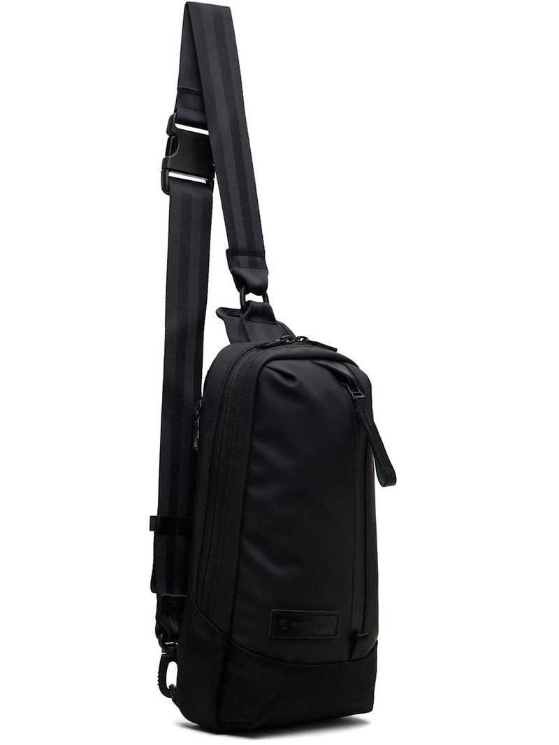 master-piece Black Slick Leather Ver. Sling Bag outlook