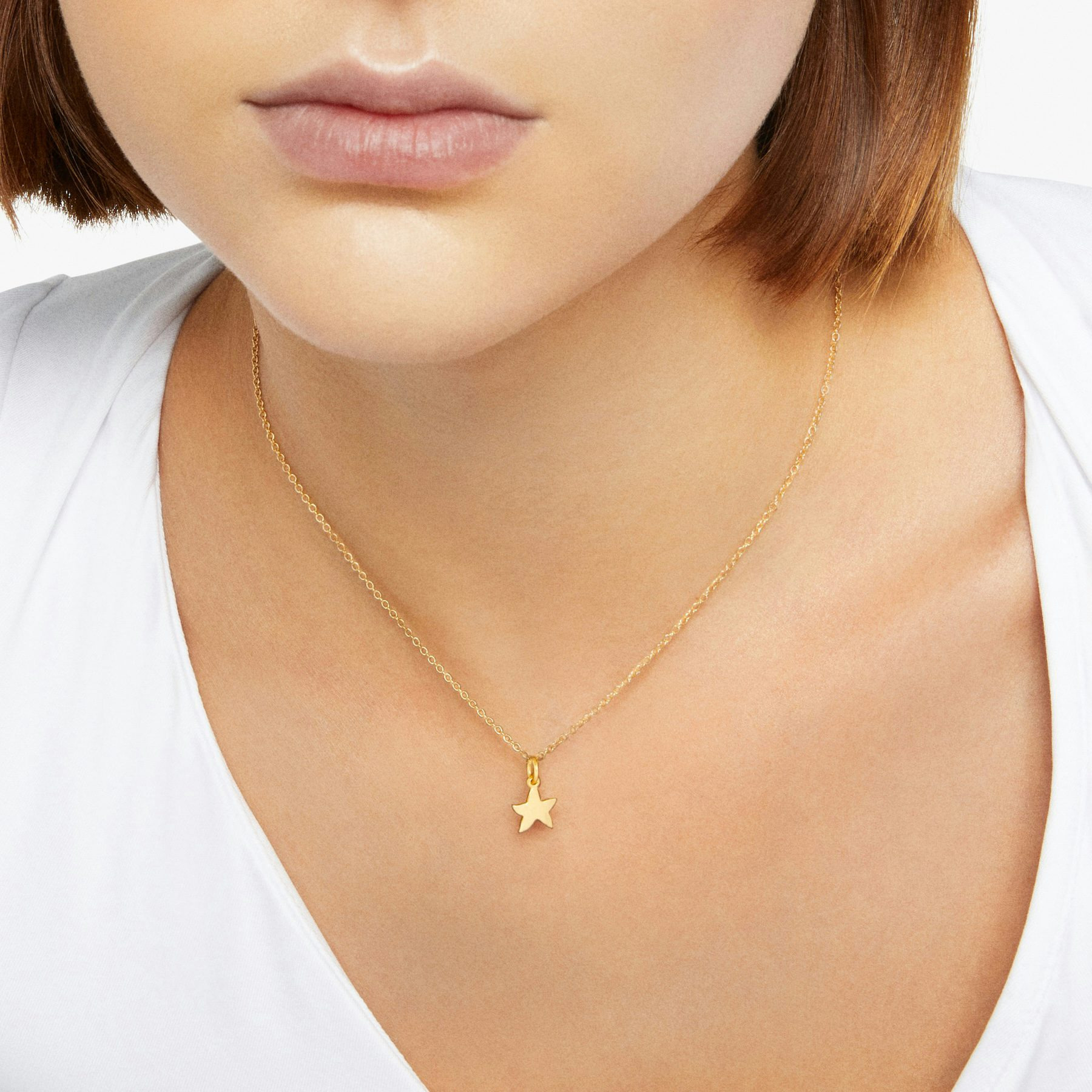 YELLOW GOLD ESSENTIALS NECKLACE - 4