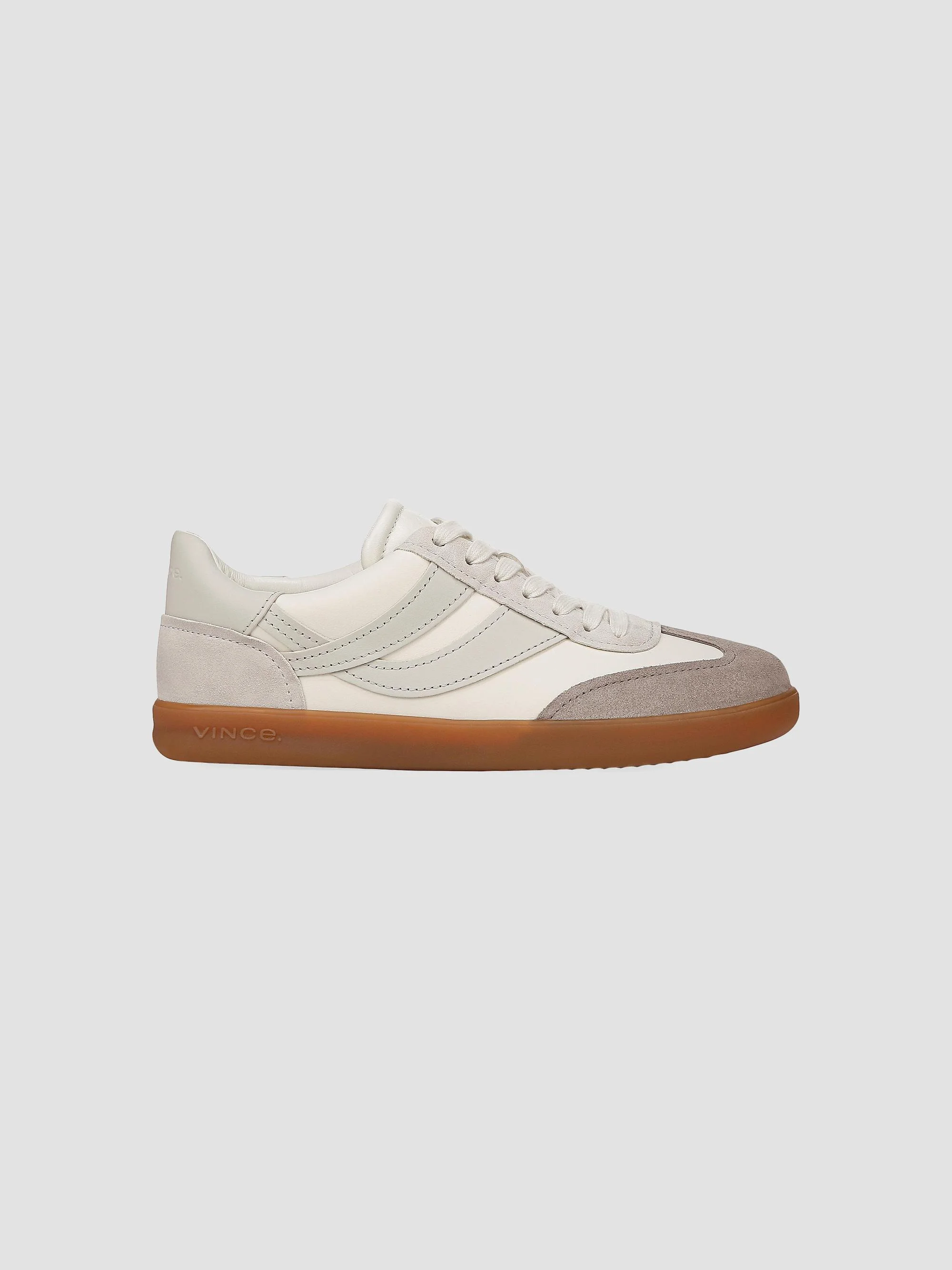 Women's Oasis Leather Low-Top Sneakers - Horchata - 1