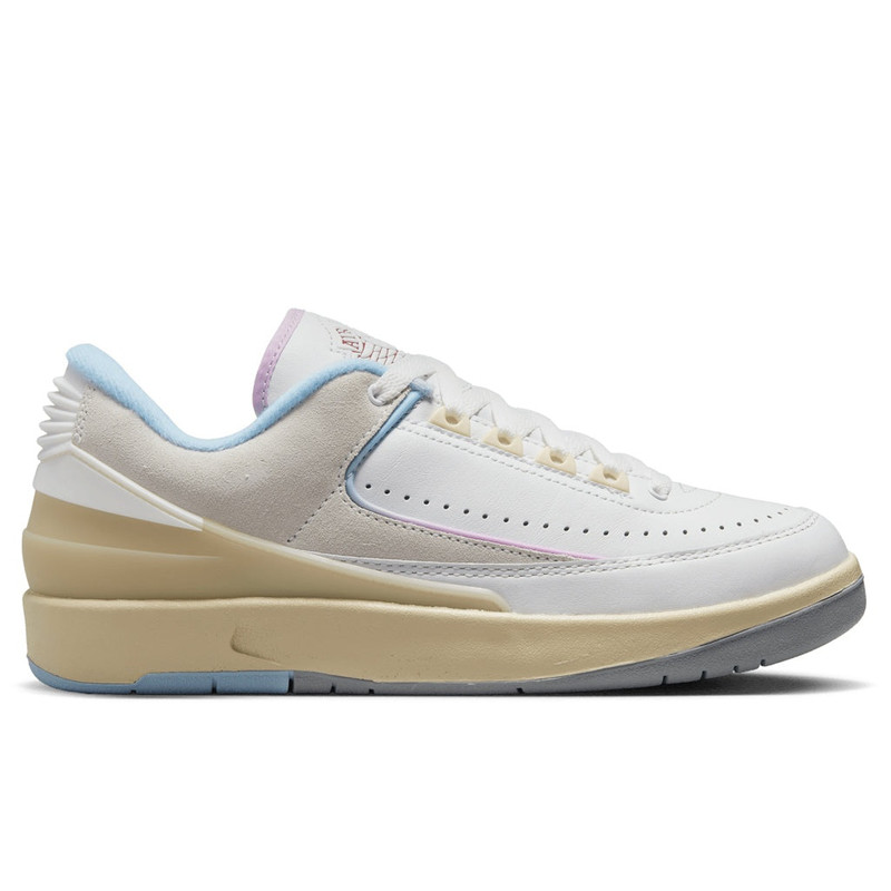 AIR JORDAN 2 RETRO LOW WOMEN'S - SUMMIT WHITE/VARSITY RED/ICE BLUE - 1