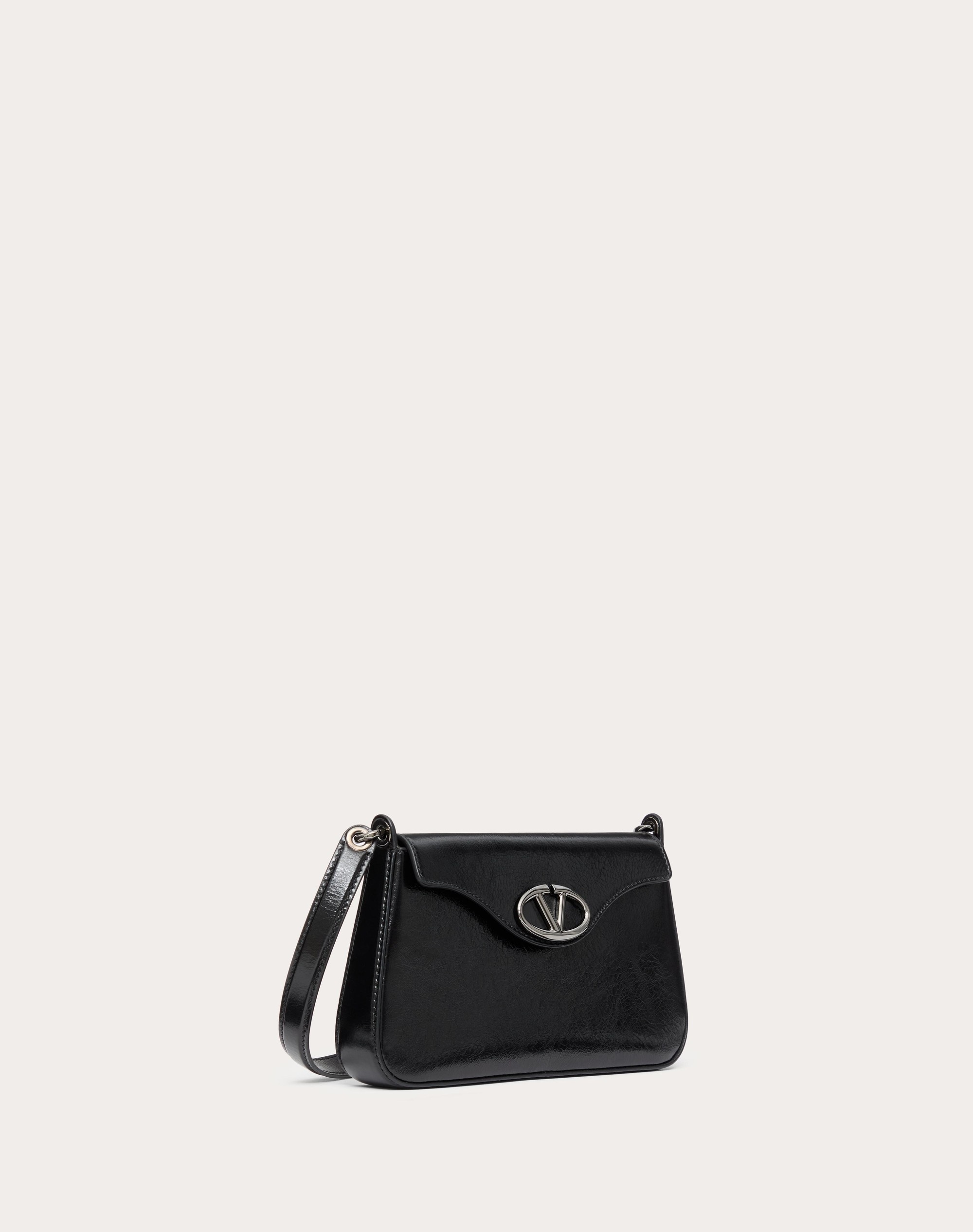 VLOGO THE BOLD EDITION MINI SHOULDER BAG IN SHINY CALFSKIN - 3