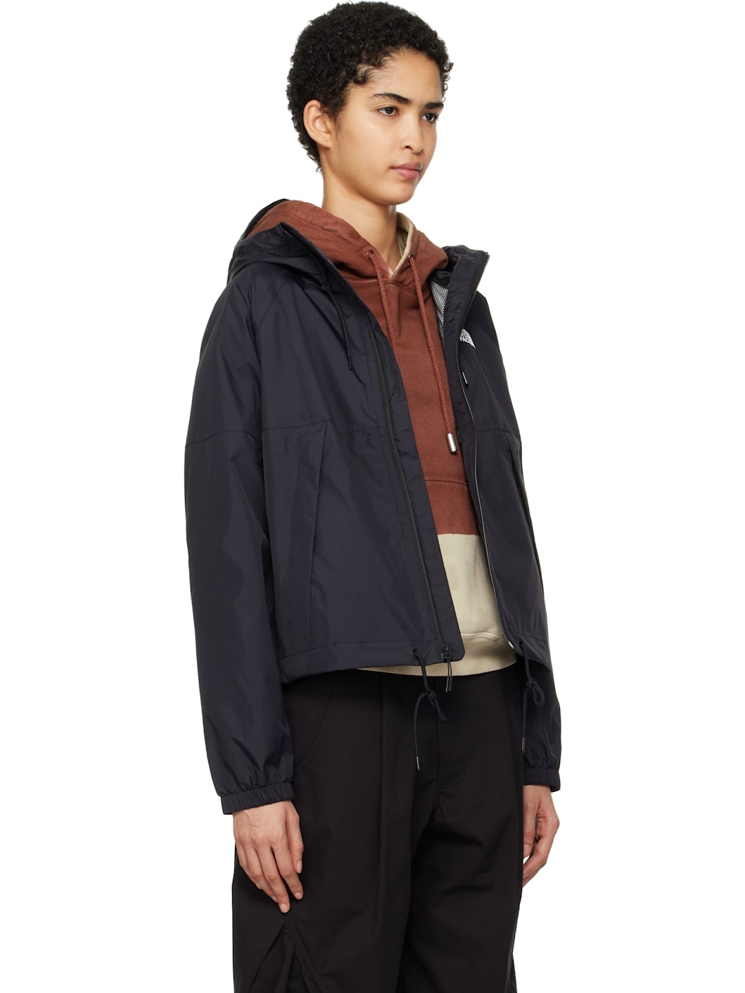Black Antora Rain Jacket - 2
