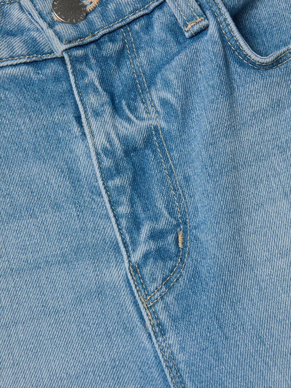 High Line Distressed Skinny Jean - 7