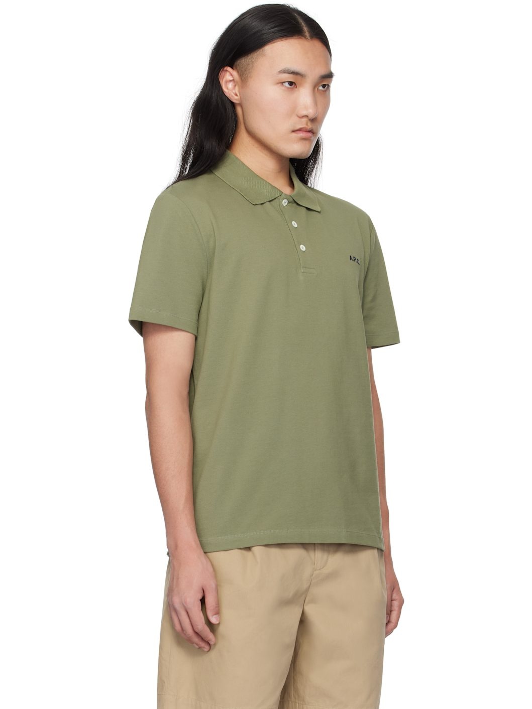 Khaki Standard Polo - 2