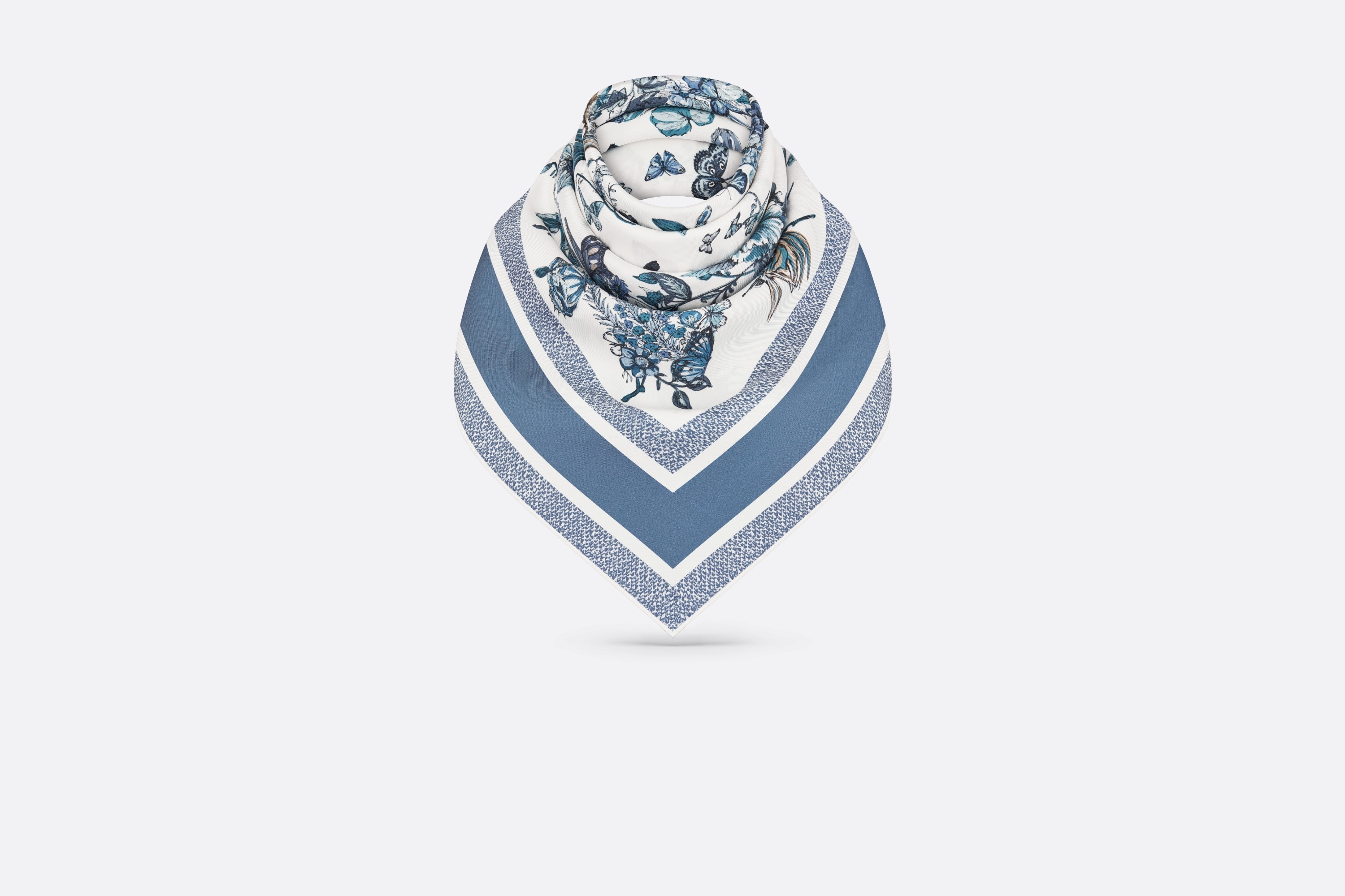 Dior Toile de Jouy Mexico 90 Square Scarf | REVERSIBLE