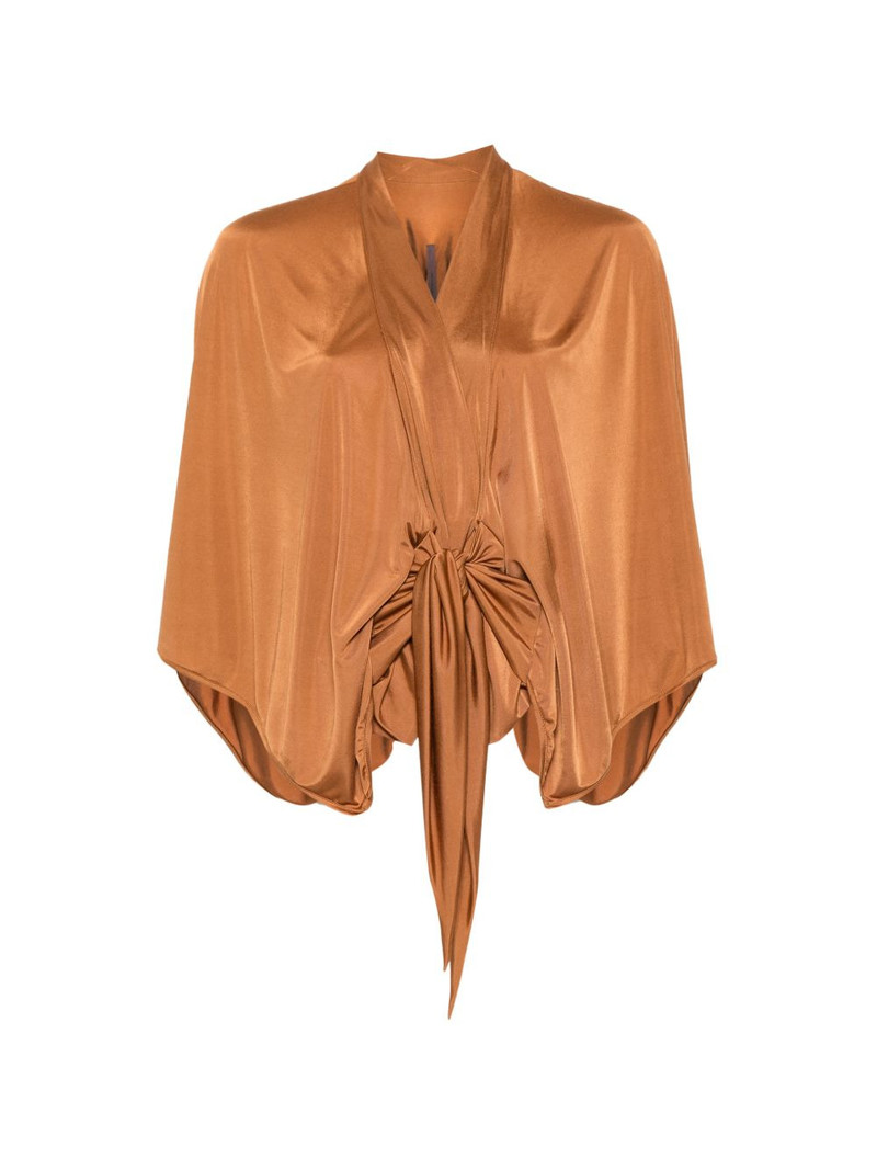 knot-detail blouse 1