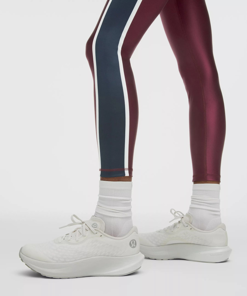 Satin Shine High-Rise Tight 25" *Stripe 6