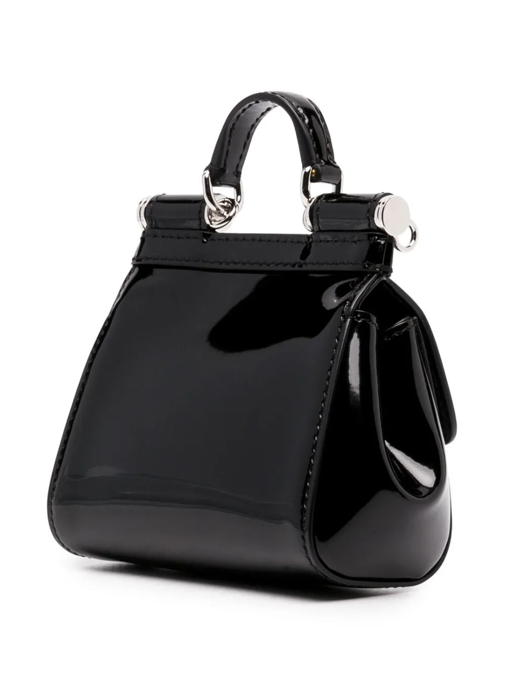Dolce & Gabbana Women Mini Tote Bag With Logo Plaque - 2