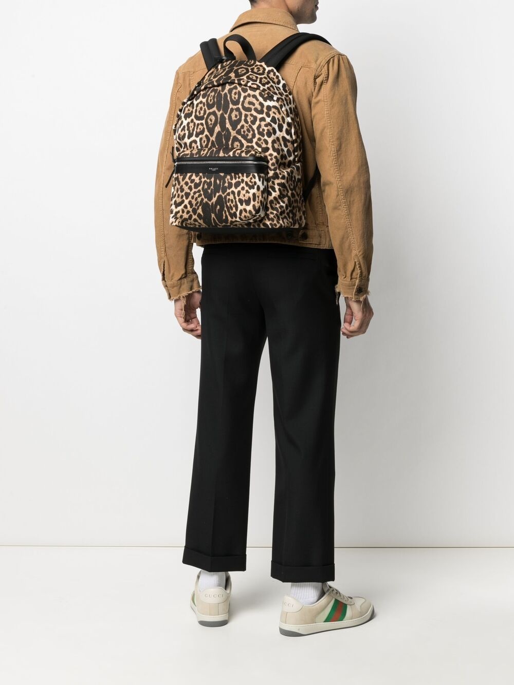 City leopard print backpack - 2