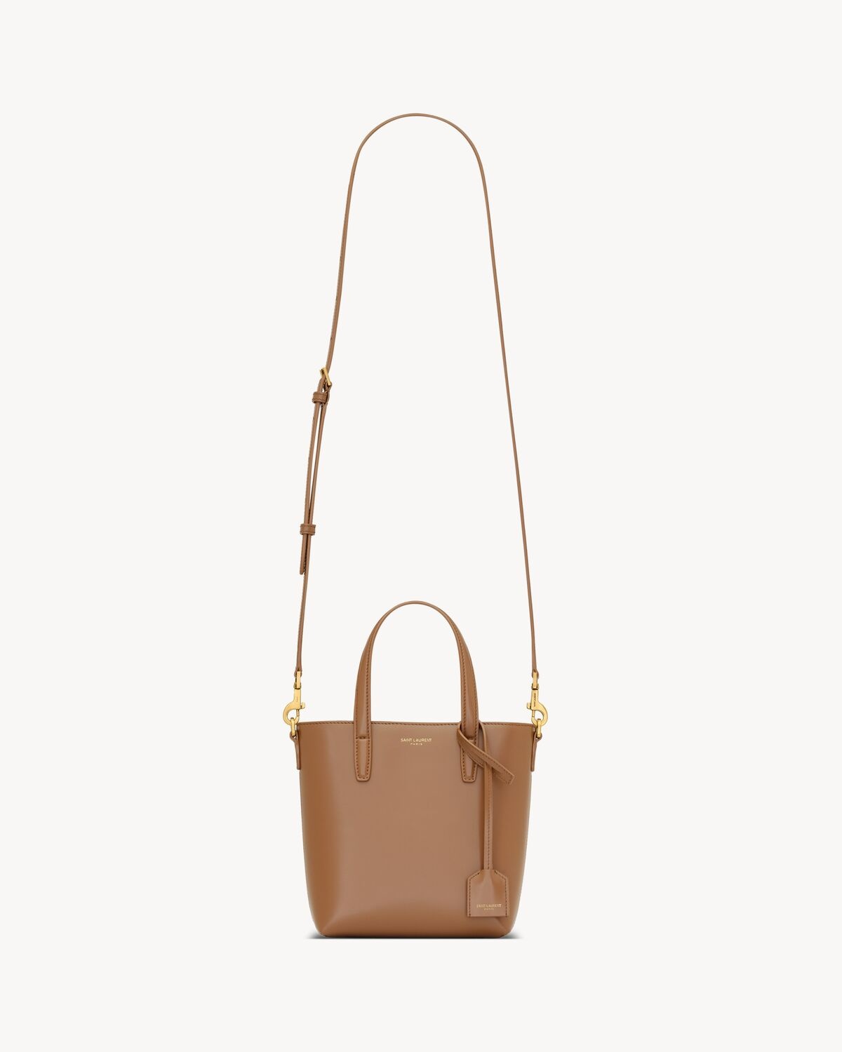 SAINT LAURENT MINI TOY SHOPPING SAINT LAURENT IN BOX LEATHER