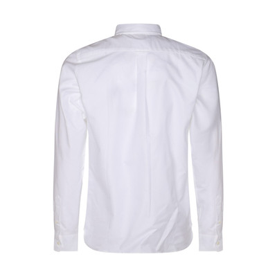 Maison Kitsuné white cotton shirt outlook
