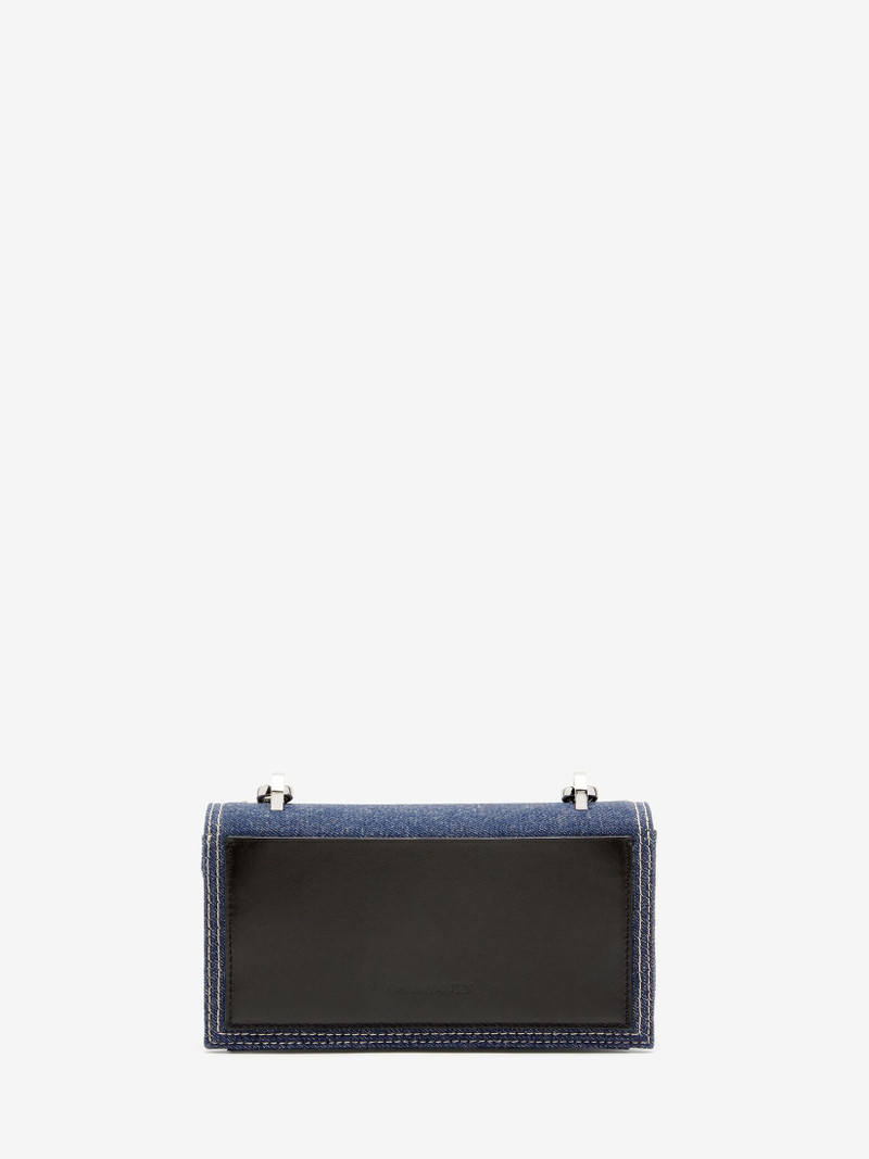 Men's The Knuckle Satchel in Denim/black 3