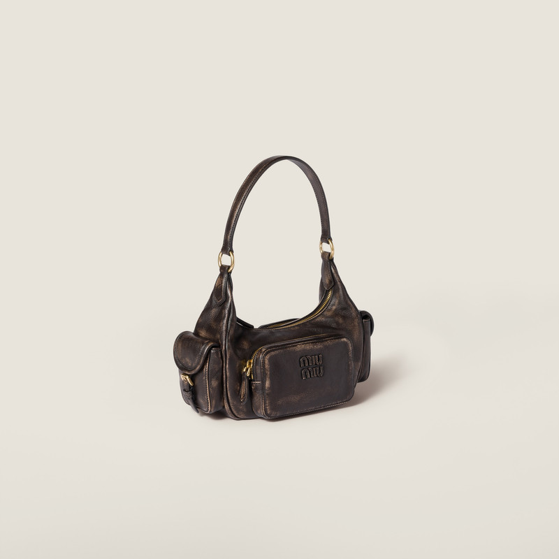 Miu Miu Pocket nappa leather bag outlook