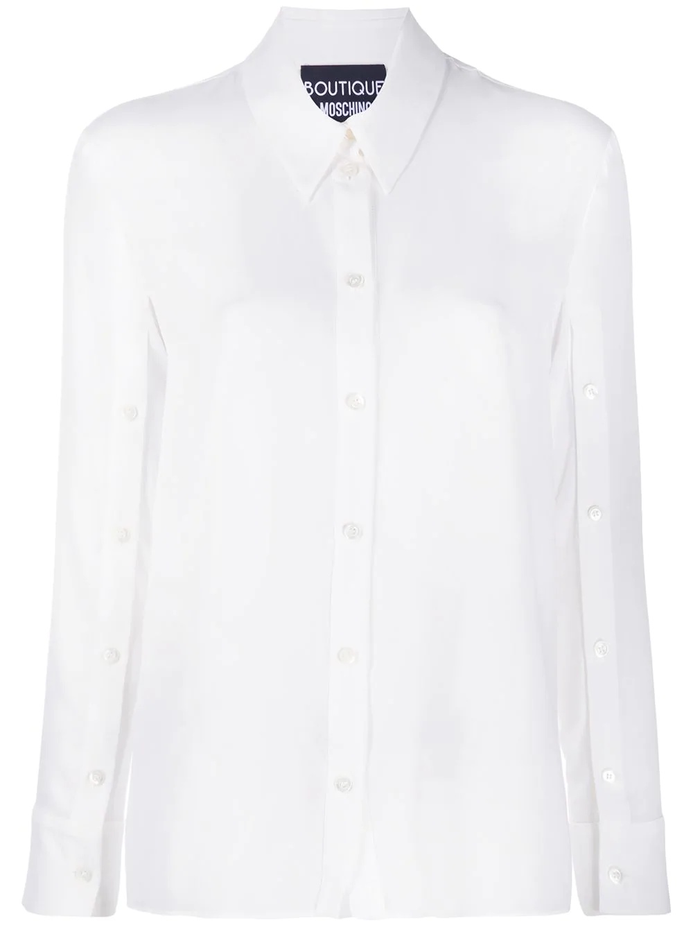 buttoned-sleeve shirt - 1