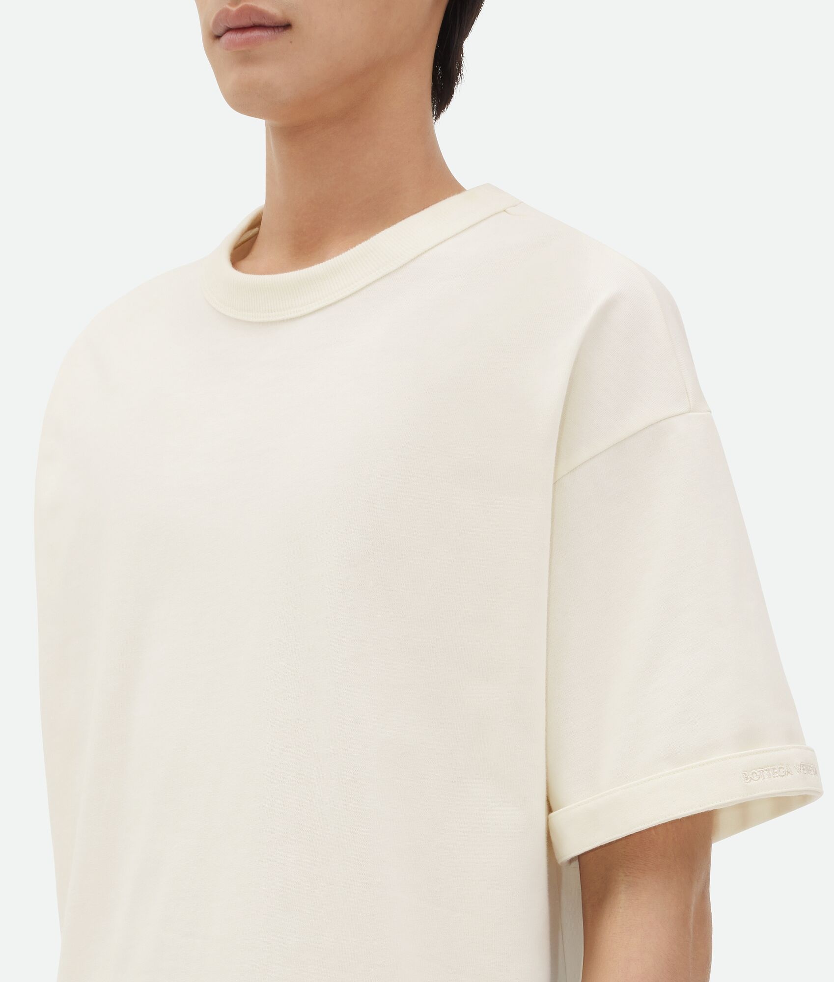 Cotton Jersey T-Shirt With Label - 5