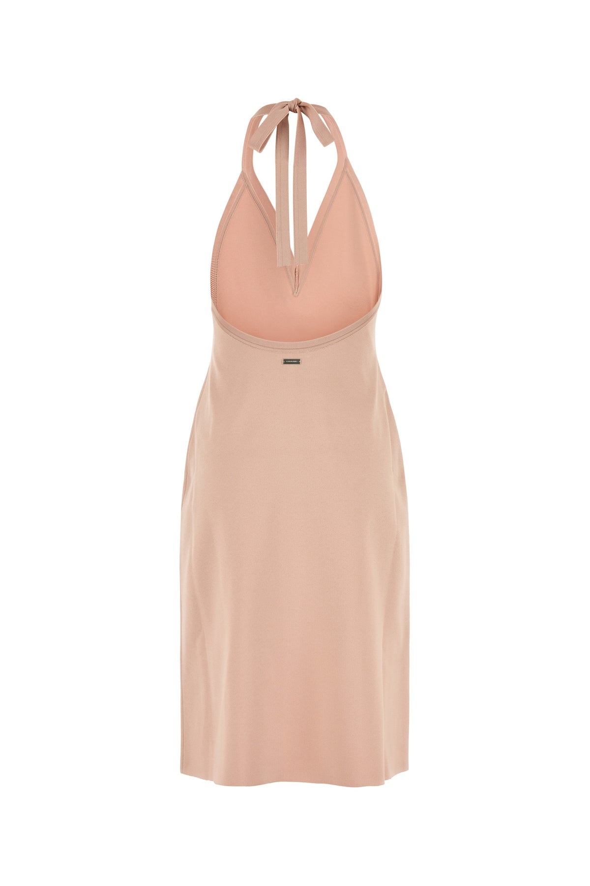 Pink stretch viscose blend dress - 2