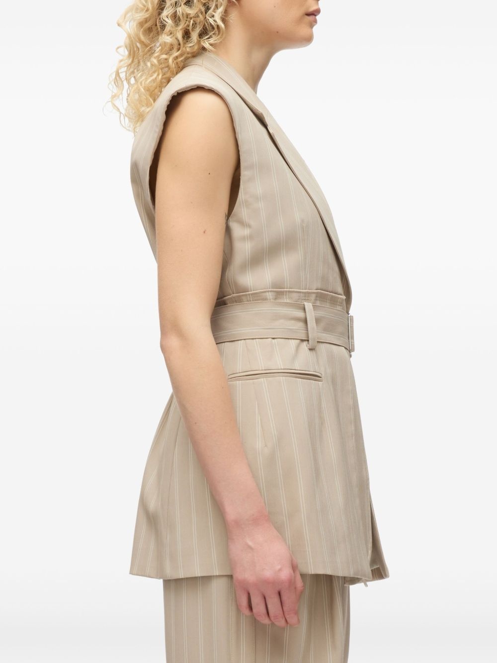 striped waistcoat - 5