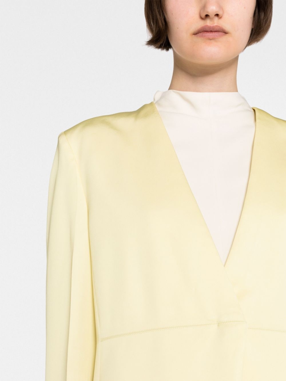 split-back blazer - 3