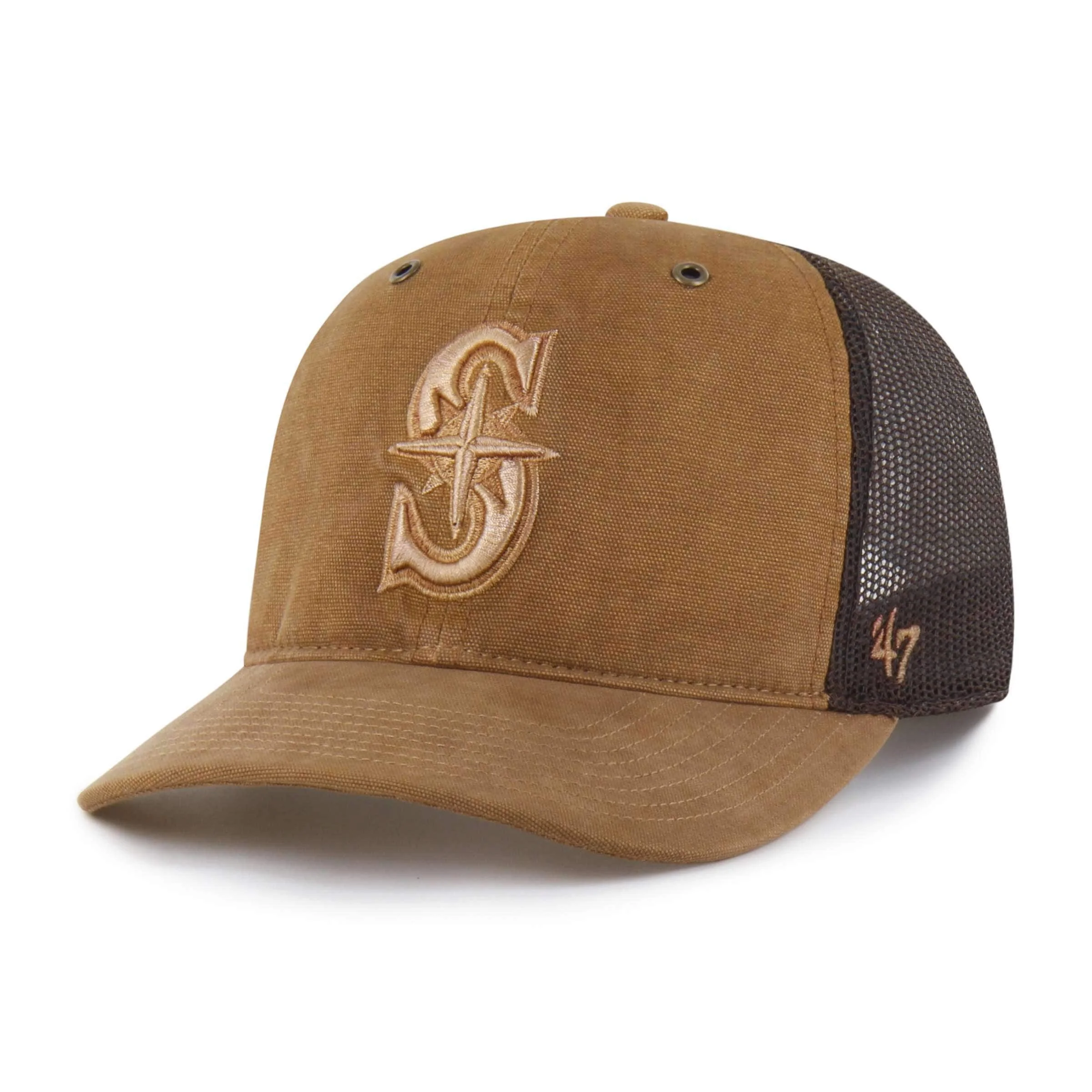 Seattle Mariners '47 Dyed Trucker Relaxed Fit - 1