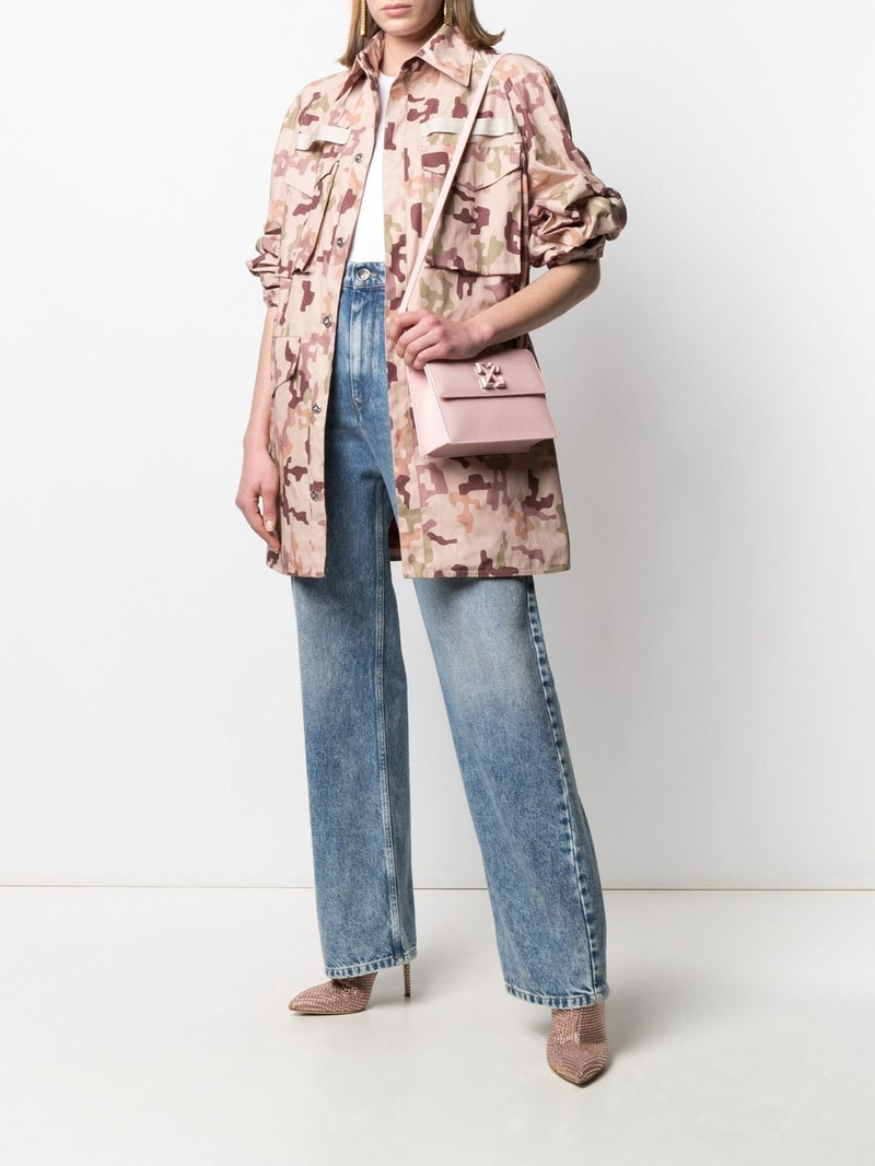 THE ATTICO camouflage-print parka outlook
