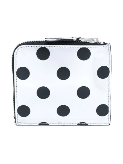 Comme Des Garçons polka dot small wallet outlook