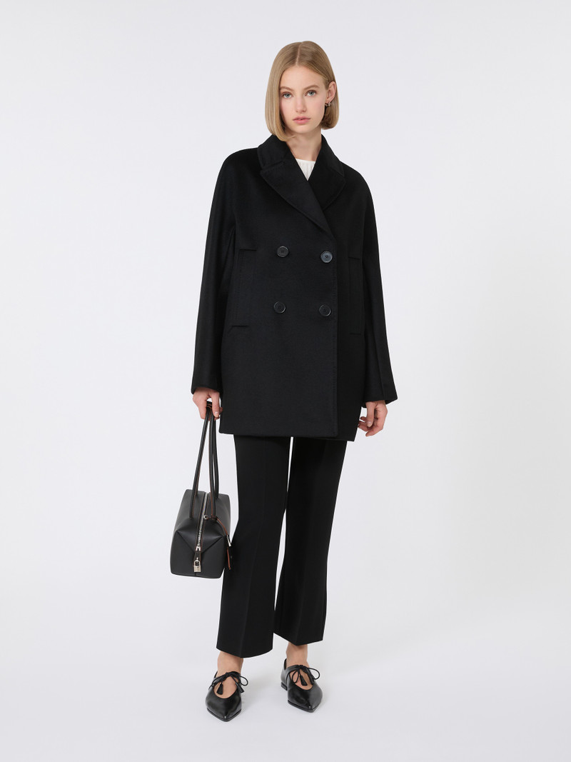 Max Mara SHEREE Double-breasted wool pea coat outlook