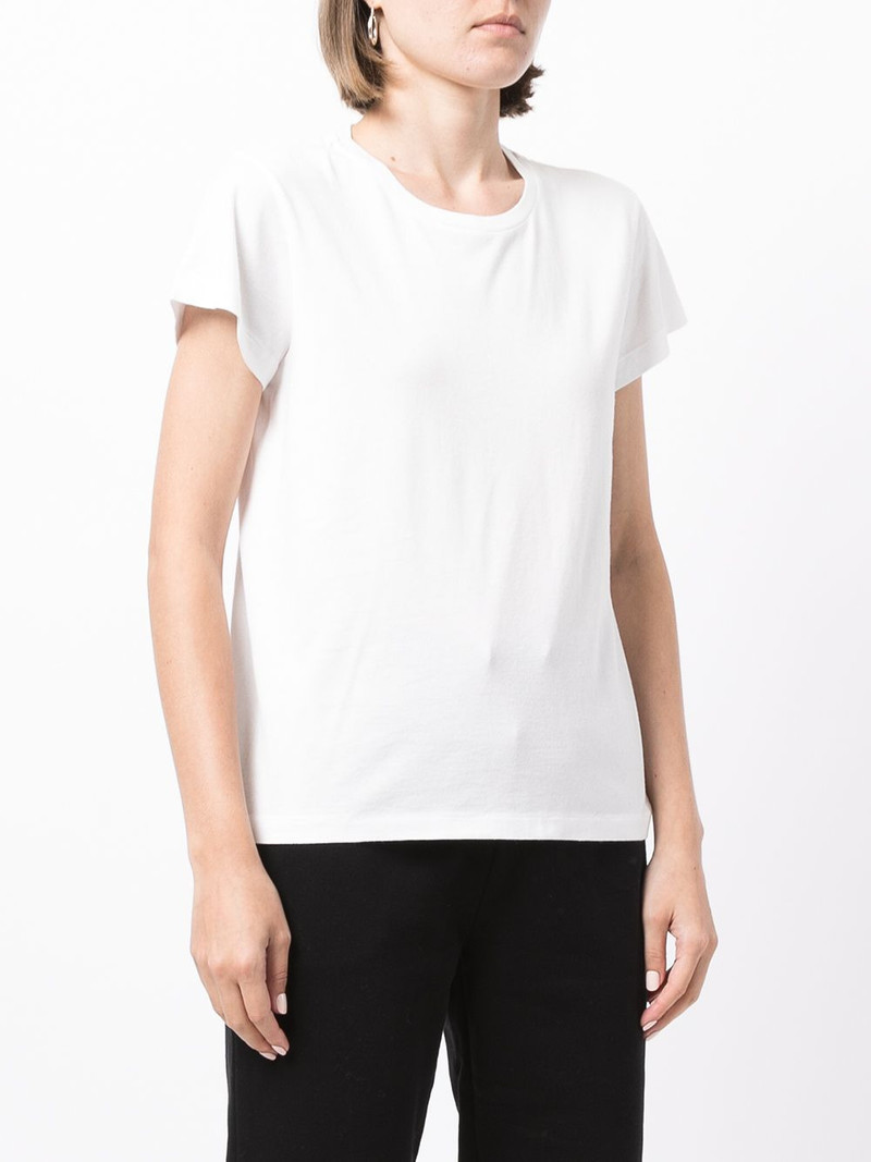 embroidered logo cotton T-shirt 3