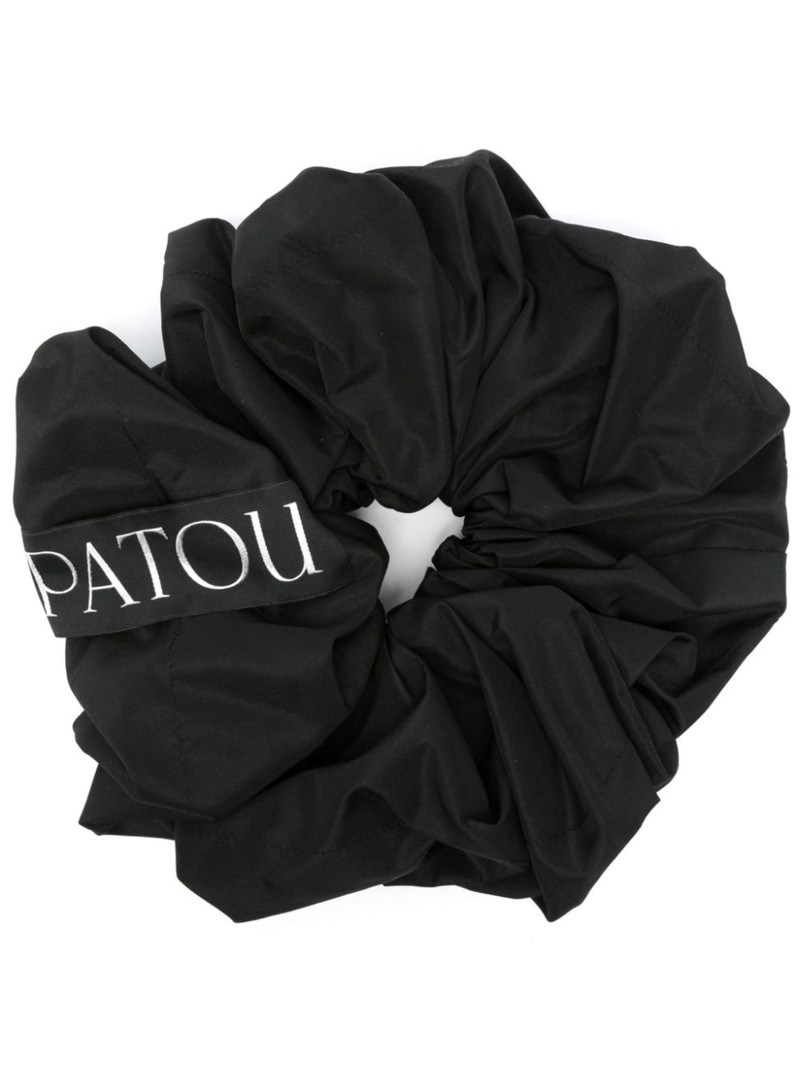 large Patou faille scrunchie 1