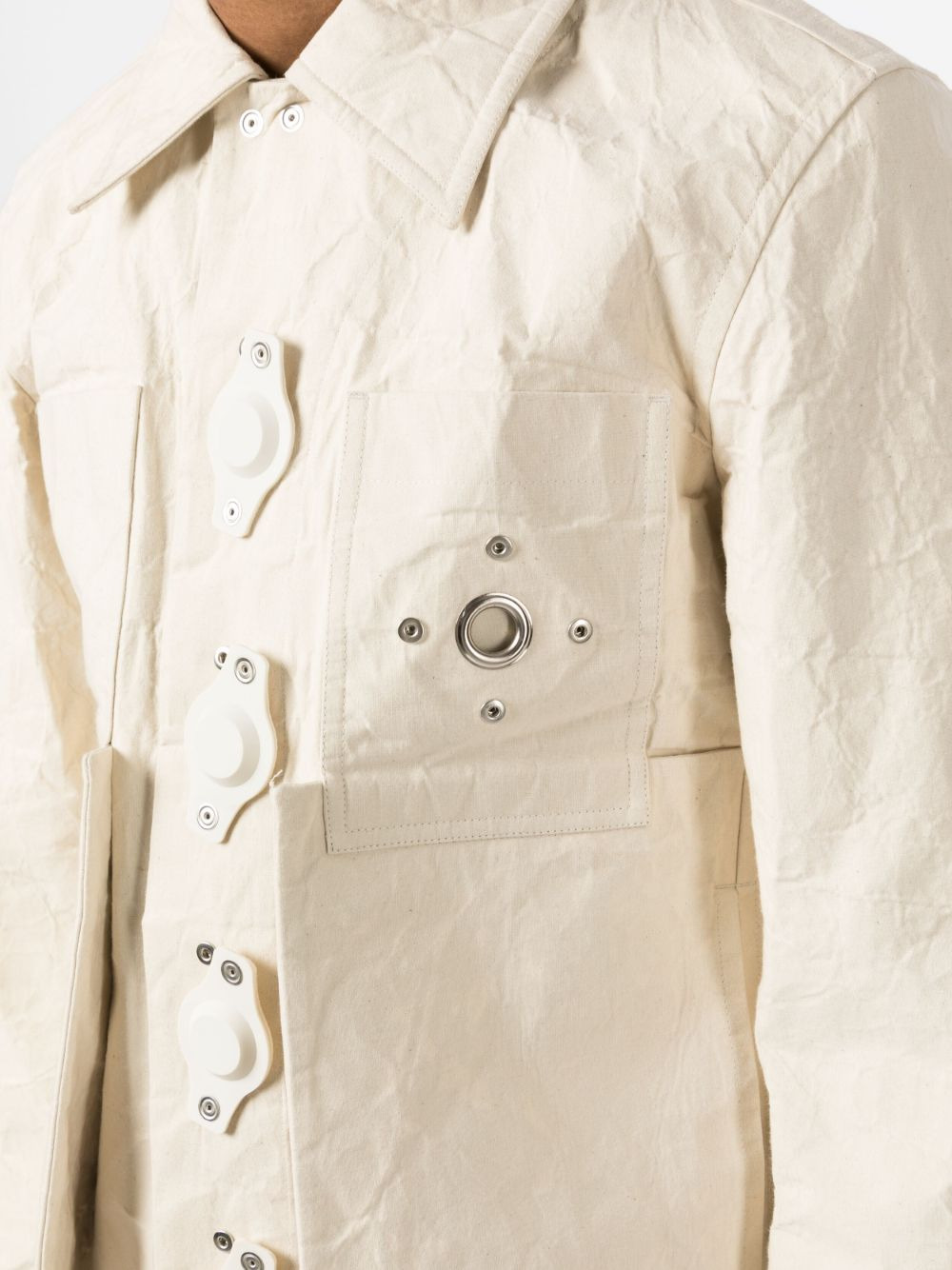 Tab eyelet strings jacket - 6