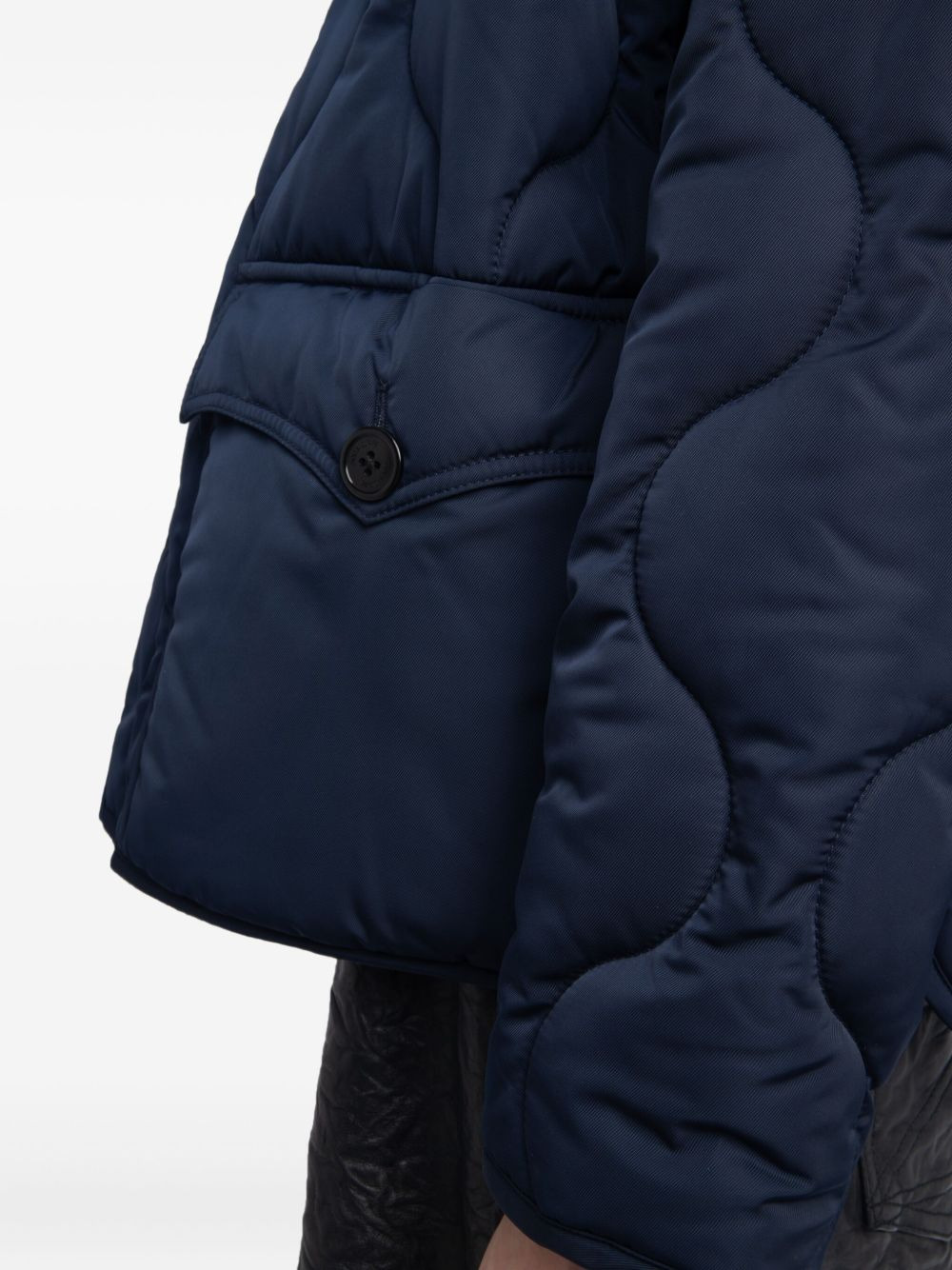 Bunji quilted button-fastening jacket - 5