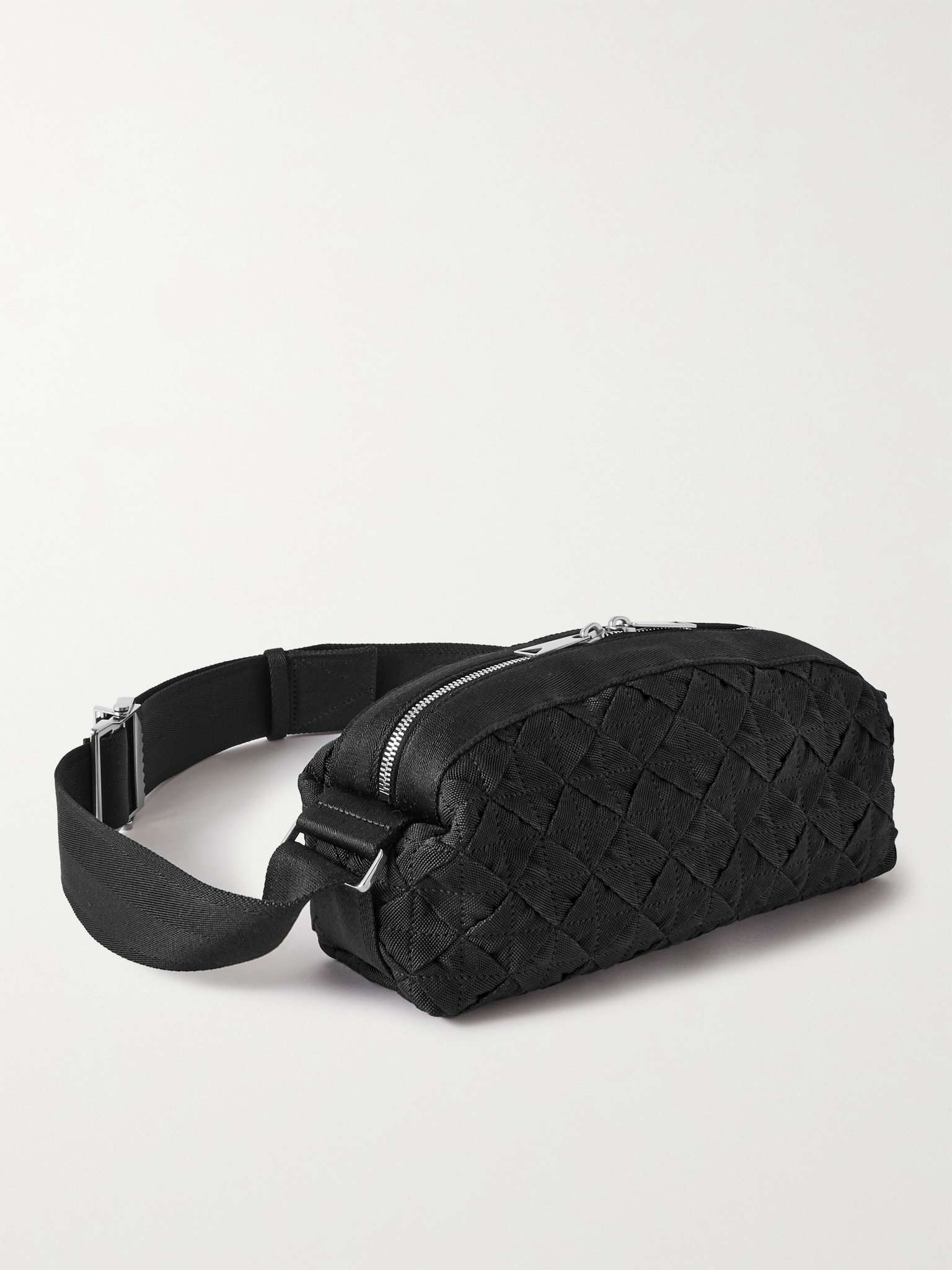 Intrecciato Webbing Belt Bag - 1