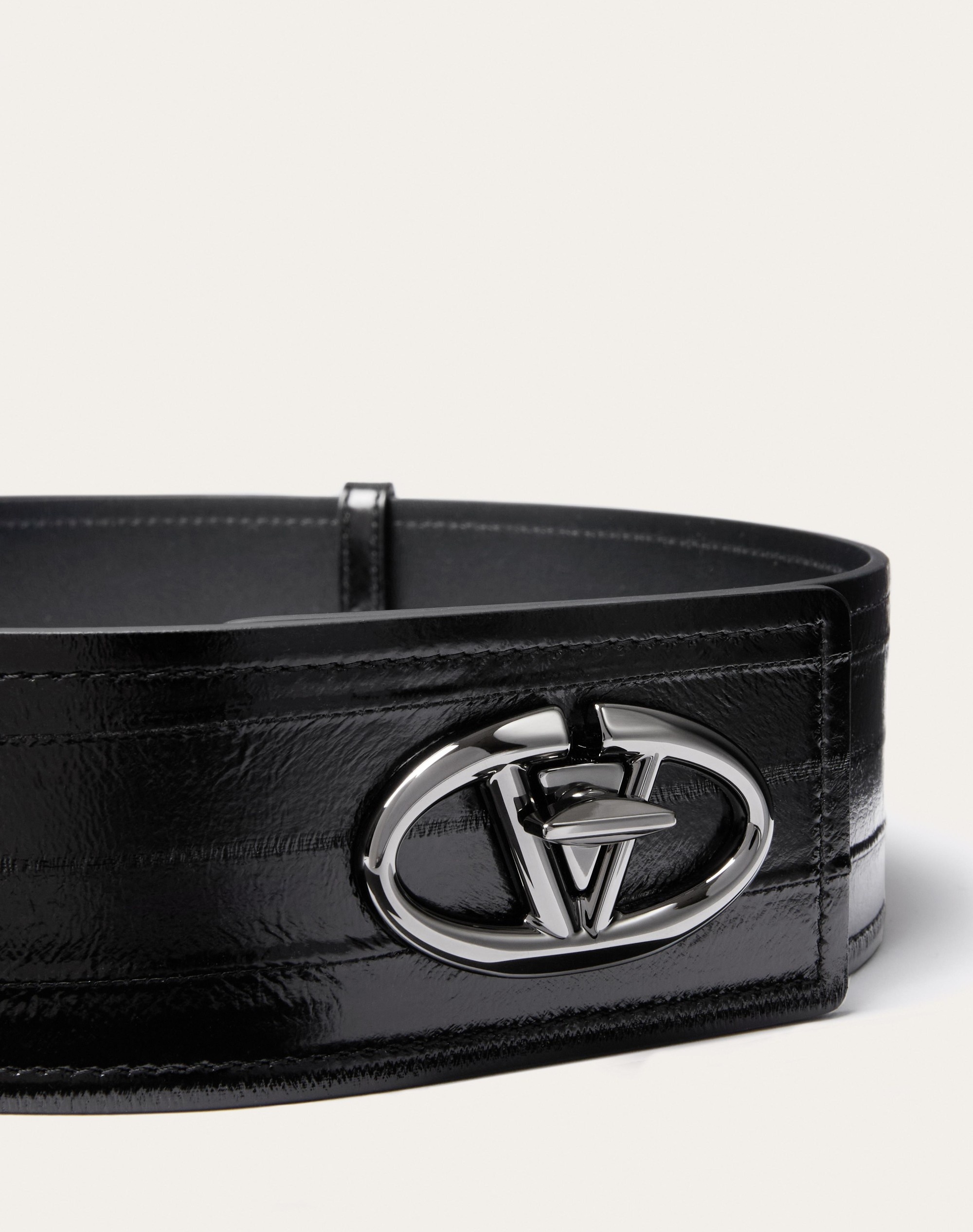 THE BOLD EDITION VLOGO EEL BELT 60 MM - 2