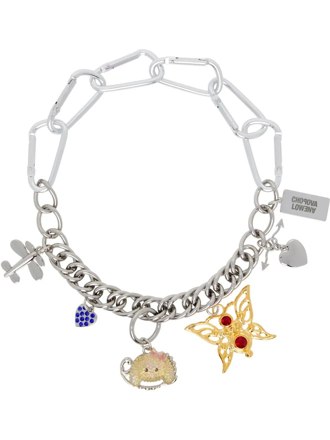 Lamb And Friends Carabiner Necklace - 1