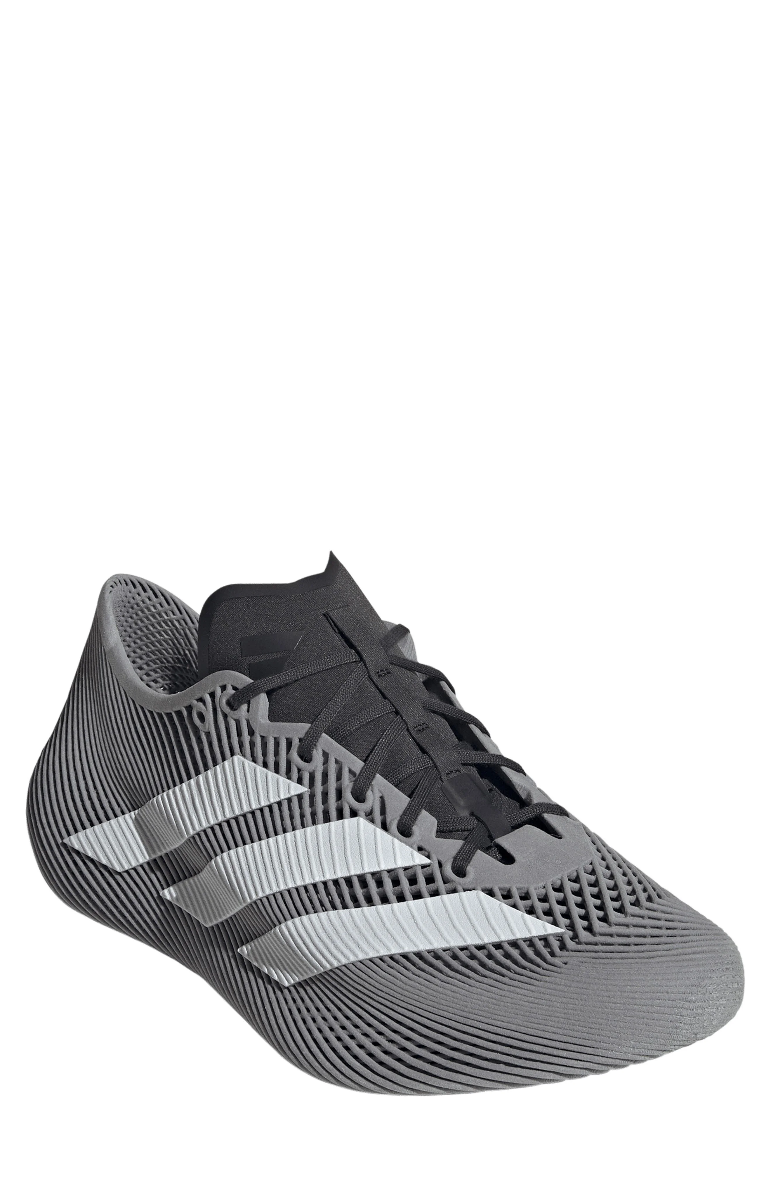 adidas Climacool Lace-Up Running Sneaker in Grey Four/Chalk White/Carbon at Nordstrom - 1
