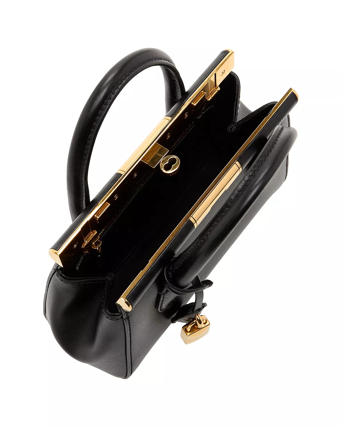 Leather Top Handle Bag - 3