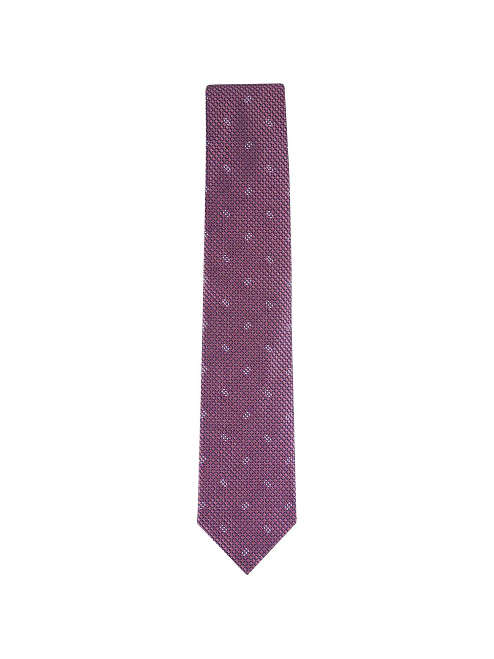 diamond-pattern tie - 1