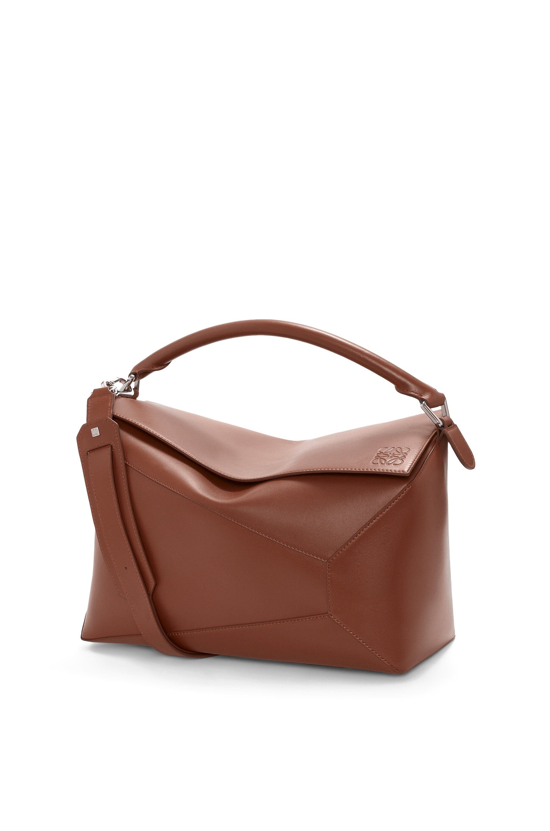 Large Puzzle bag in shiny calfskin - 1