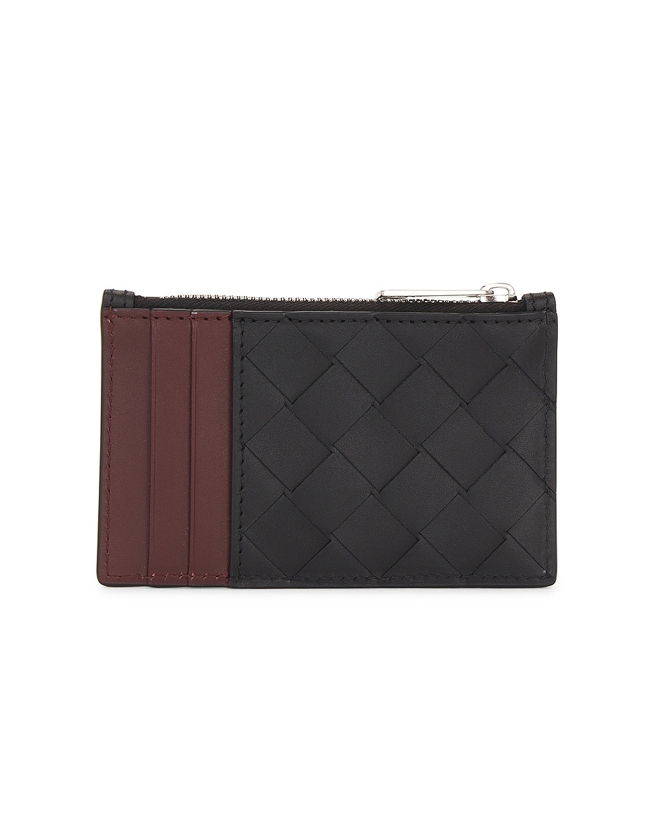 Intrecciato Zipped Card Case - 2