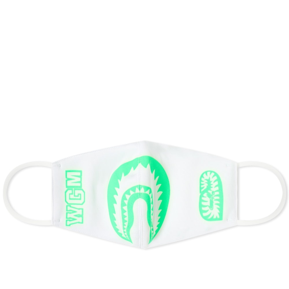 A Bathing Ape Glow In The Dark Shark Mask - 1