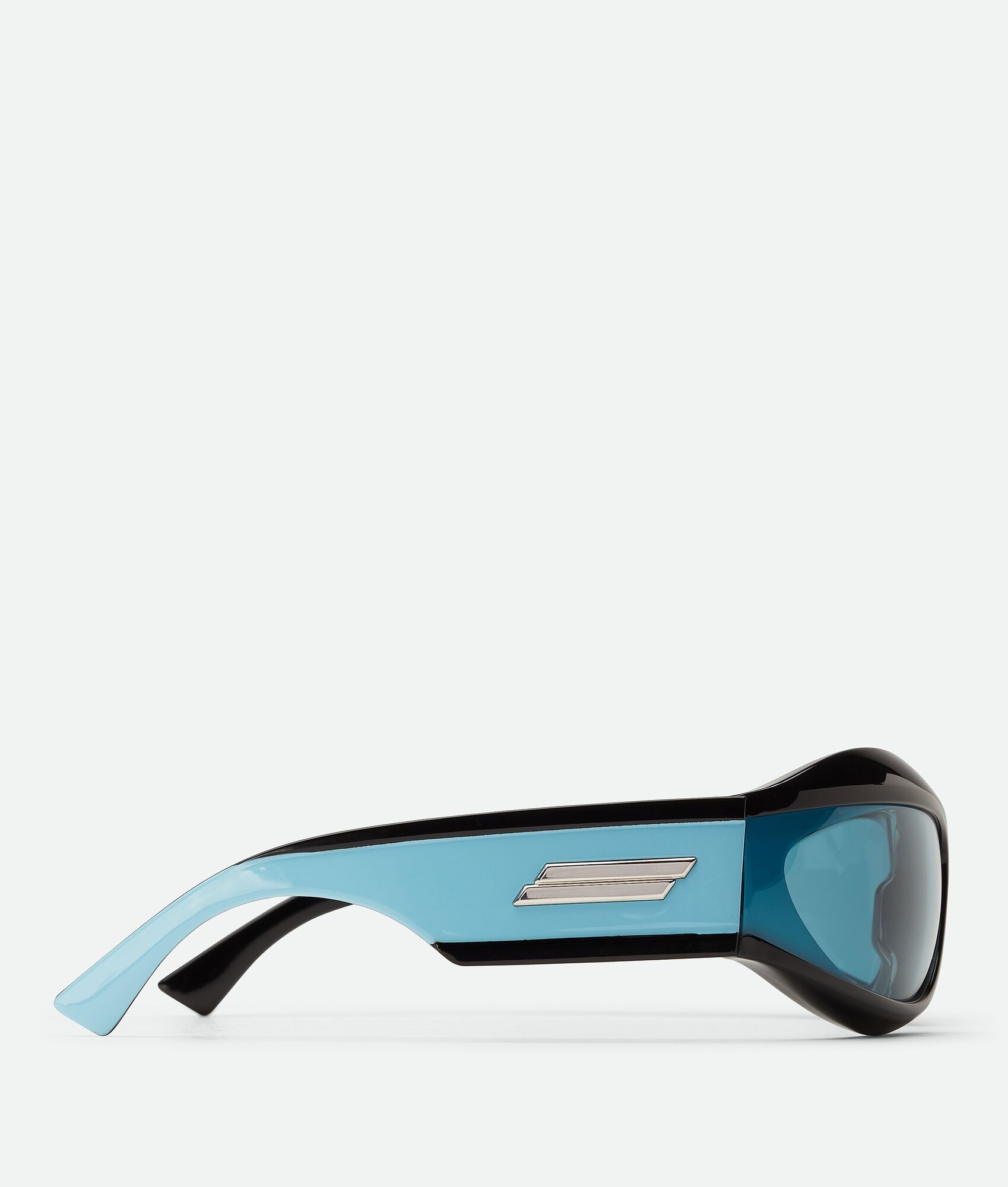 Cangi Wraparound Injected Acetate Sunglasses - 3