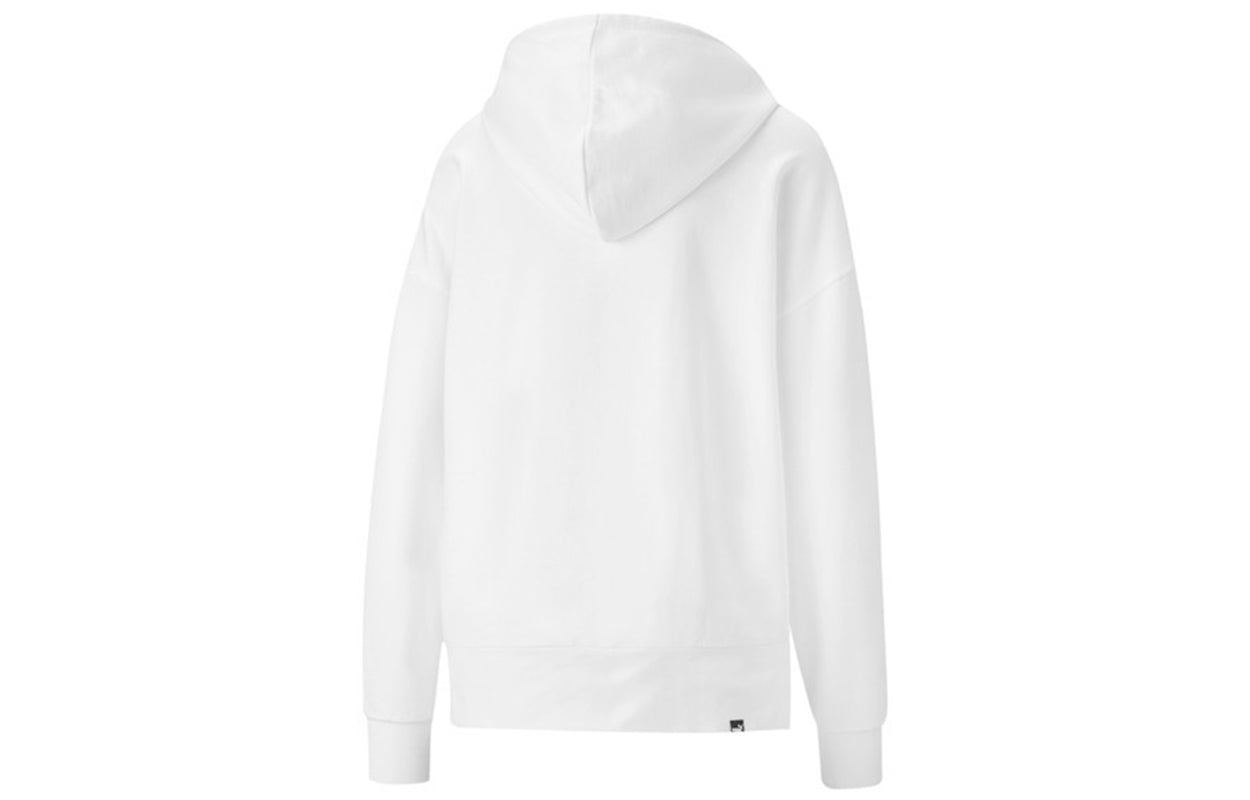(WMNS) PUMA Her Pullover Hoodie 'White' 847688-02 - 2