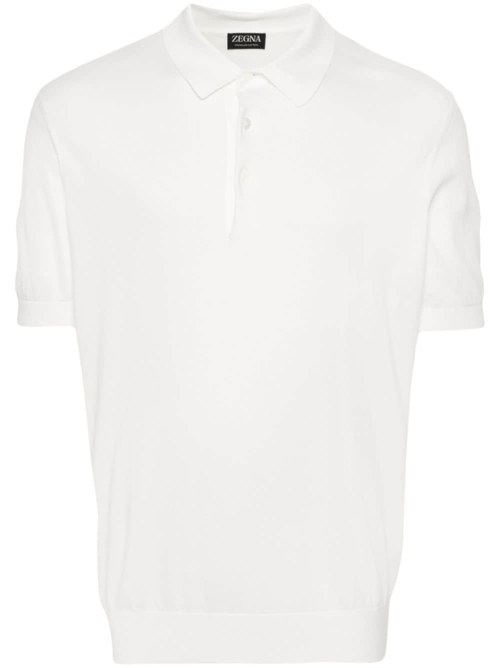 cotton polo shirt - 1