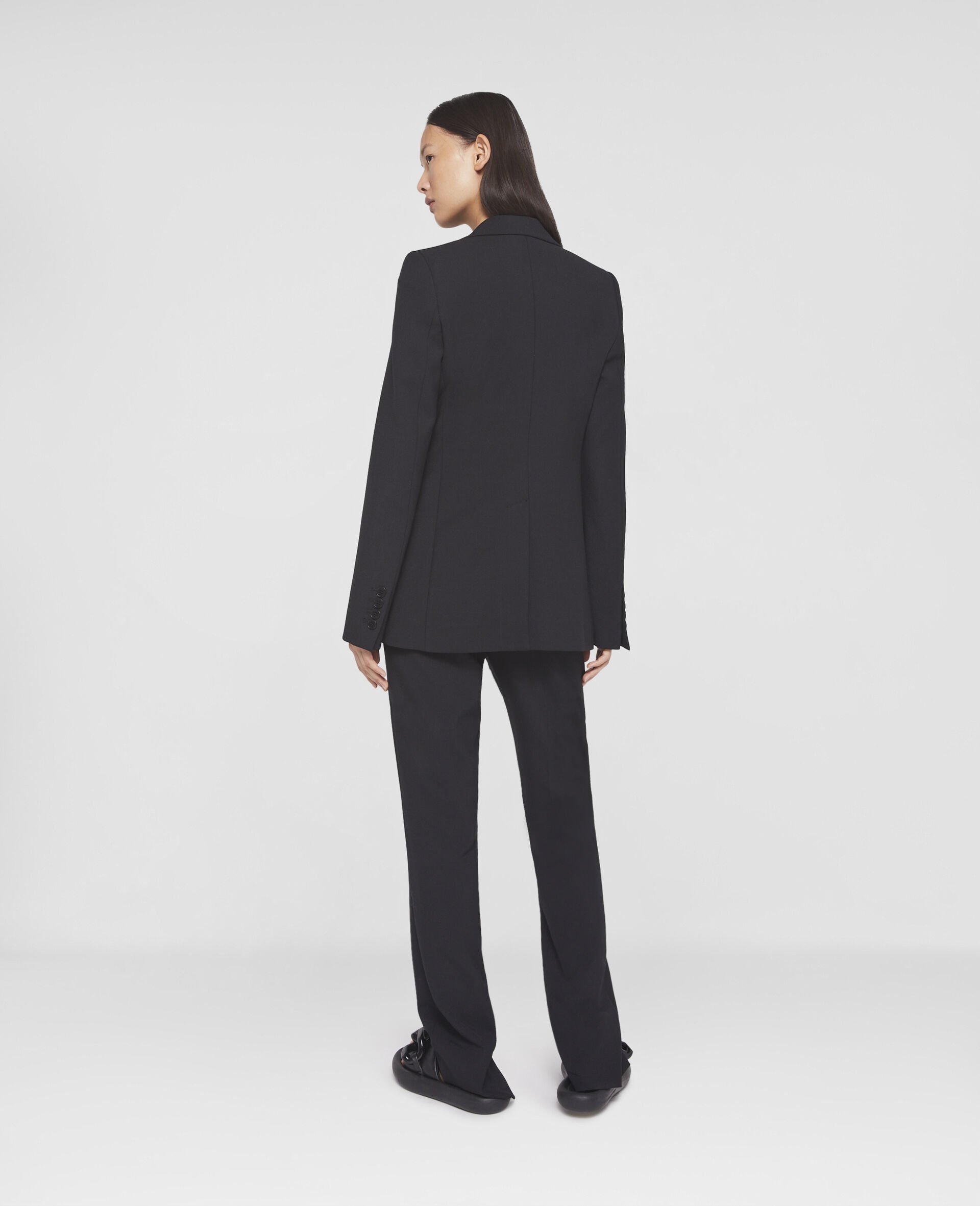 Tailored Twill Belted Jacket - 3